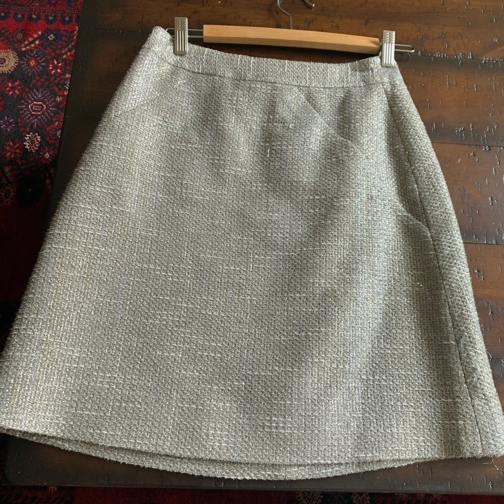 Kate Spade Tinsel Tweed Skirt